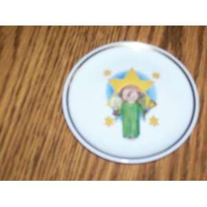  Berta Hummel Museum Miniature Plate 1976 Angel with Candle 