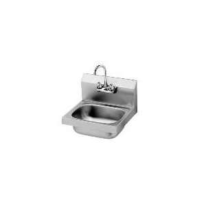  Krowne HS 2   Hand Sink w/ Gooseneck Faucet, 17 x 15 in 