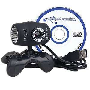  Komptronix VC 091U 300K USB 2.0 Webcam (Black 