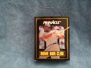 Pinnacle 1993 Home Run Club 48 Dufex Player Card Set  