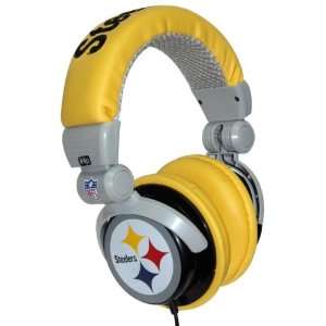  Pittsburgh Steelers NFL DJ Headphones Case Pack 12 