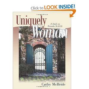   Woman A Study on Proverbs 3110 31 [Paperback] Cathy McBride Books