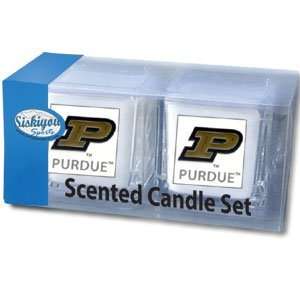  College Candle Set (2)   Purdue Boilermakers: Sports 