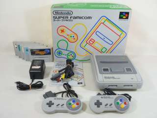 Nintendo Super Famicom Console Boxed + 5Games Import JAPAN Video Game 