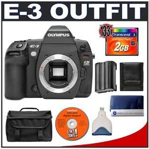  Olympus E 3 Digital SLR Camera with 2GB CF Card + BLM 1 