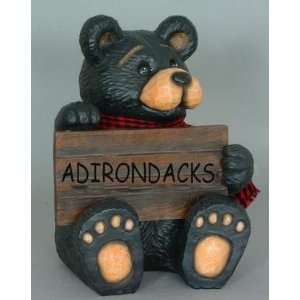  Andirondack Bear With Sign / Chalkboard