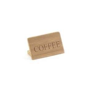 Cal Mil 606 4   Bamboo Tea Sign, 3 in Wide x 2 in High 