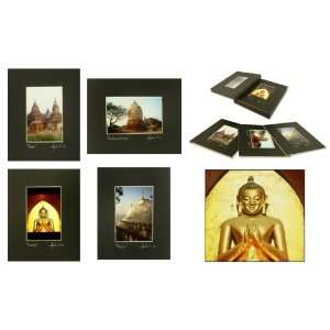  Photo gift cards, Memories of Burma (set of 4) Office 