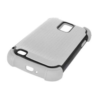 For Samsung Galaxy S II T Mobile/SGH T989 Gel/Hard Dot TPU Case White 