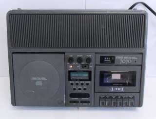 Eiki Commercial CD Player & Tape Recorder 7070 7070A  