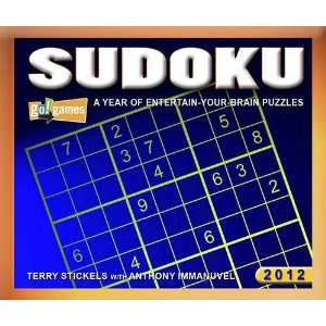  Sudoku 2012 Desk Calendar