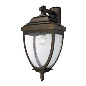 Brantley Place Collection Hazelnut Bronze 1 Light 11 Outdoor Sconce 