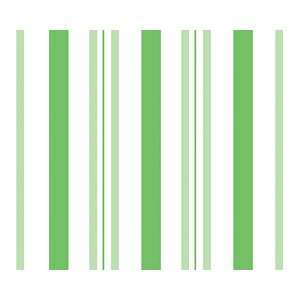   Green Stripe (24w X 100l) Cellophane Roll