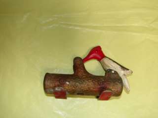 Vintage Cast Iron Woodpecker Toothpick Holder?  