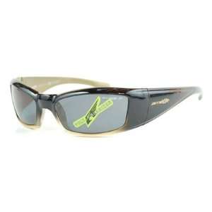  Arnette Rage 4025 Sunglasses Black Gold w/grey Polarized 