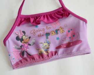  Baby Minnie Mouse Bikini Swimsuit Swimwear Bathers 1 8Y Free Shipping