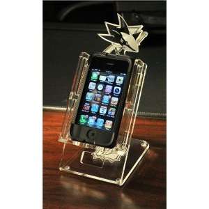    San Jose Sharks Cell Phone Fan Stand, Large: Sports & Outdoors