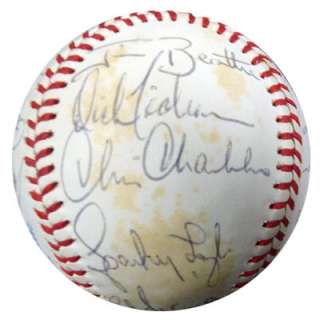 1978 NY Yankees (22 Signatures) Autographed AL Baseball Thurman Munson 