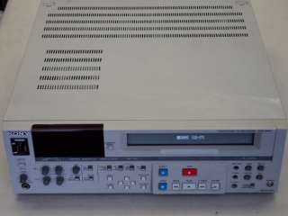 SONY SVO 5800 PRO S VHS VIDEO RECORDER VCR  