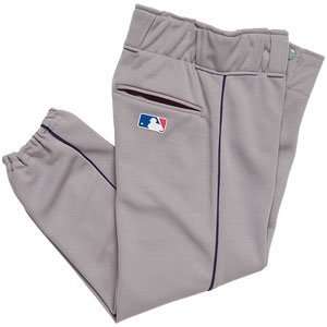  Majestic Youth Pro Style Double Knit Baseball Pants Grey 
