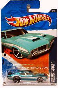 2011 Hot Wheels Muscle Mania #109 Olds 442  