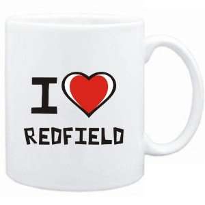  Mug White I love Redfield  Usa Cities