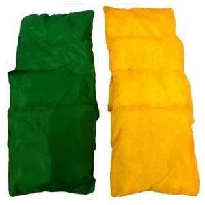    Bean Bag Game Toss   8 Pk   4 Green & 4 Yellow: Toys & Games