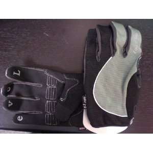  GLOVE G LOVE LONG FINGER XL GREY AND BLACK: Sports 