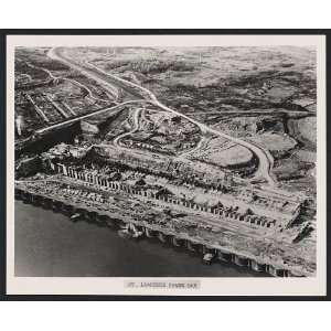    St Lawrence Power Dam,Seaway,Hydroelectric,1957