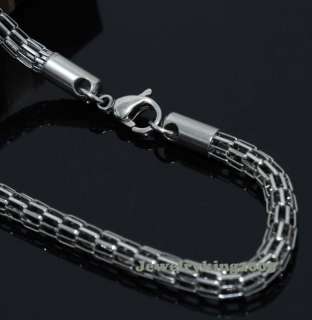 New 4.2mm Stainless Steel Rolo Chain Necklace PR3  