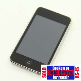 AS IS Broken Apple Ipod 64gb 3rd generation Touch for parts or repair 