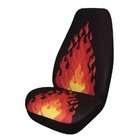 Allison 65 1866RED Red Flame Universal Bucket Seat Cover   Pack of 1