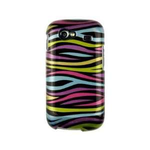  Hard Plastic Rainbow Zebra Design Phone Protector Case for 