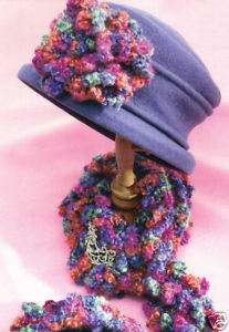 Flowers Edging Crochet Patterns Scarf Embellishments  