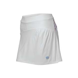 Wilson Womens Passion Skirt   White/Super Pink/Cyan   Size XS at 