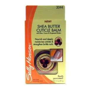  Sally Hansen Cuticle Balm Shea Butter .3 oz. Jar: Beauty