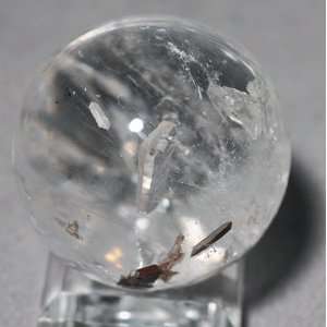  Quartz Natural Penetration Crystal Sphere   Brazil