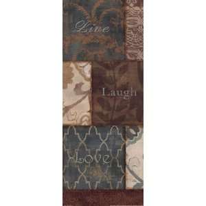  Live Laugh Love   Poster by Design Pela (8x20)