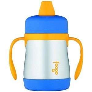  FOOGO BS500BL003 LEAK PROOF SIPPY CUP WITH HANDLES (BLUE 