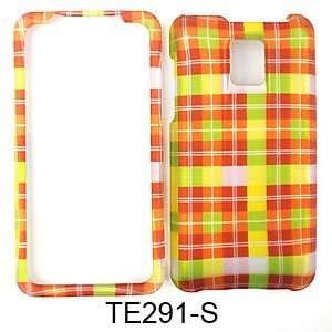  CELL PHONE CASE COVER FOR LG G2X / OPTIMUS 2X TRANS RED 