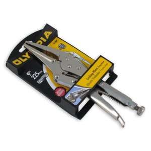   11 309 9 Long Nose Locking Pliers with Wire Cutter: Home Improvement