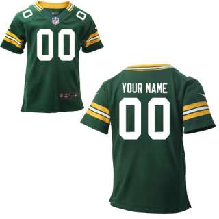 Green Bay Packers Nike Green Bay Packers Youth Customized Game Team 