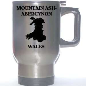  Wales   MOUNTAIN ASH ABERCYNON Stainless Steel Mug 