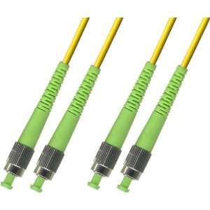  2M Singlemode Duplex Fiber Optic Cable (9/125)   FC /APC 