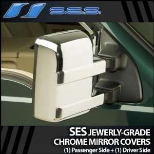  2008 2012 Ford Super Duty Full SES Chrome Mirror Covers 