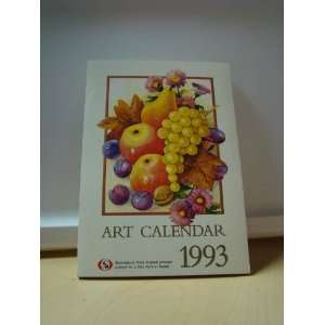  1993 ART CALENDAR (REPRODUCTED FROM ORIGINAL PICTURES 