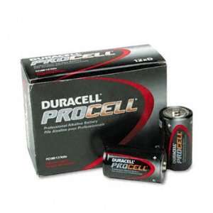  Duracell® Procell® Alkaline Battery BATTERY,PROCELL,D,12 