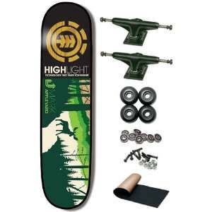   Highlight Green Complete New Skateboard On Sale