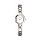 Caravelle Ladies Dress Watch with White Dial