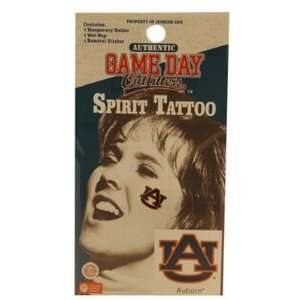  Auburn Tigers Game Day Temporary Tattoo